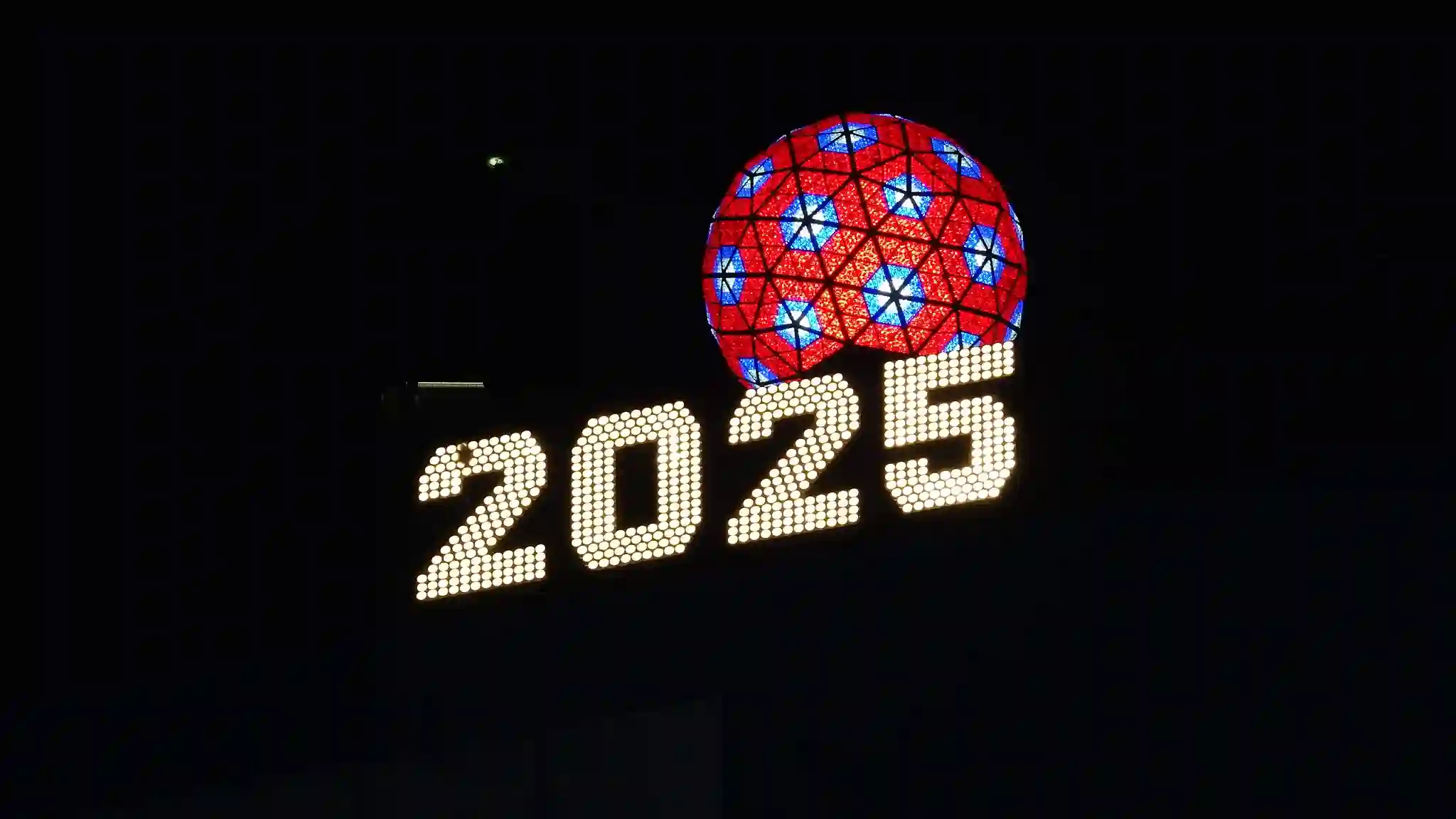 The Times Square Ball at Times Square, New York City.